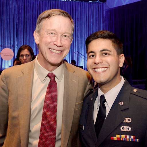 Joey and Governor Hickenlooper